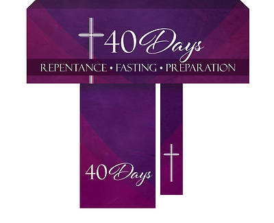 Picture of 40 Days Lent 3-Piece Parament Set