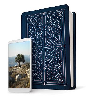Picture of Filament Bible NLT (Leatherlike, Blue)