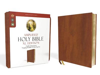 Picture of Amplified Holy Bible, XL Edition, Leathersoft, Brown