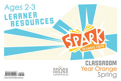 Picture of Spark Classroom Ages 2-3 Learner Leaflet Year Orange Spring