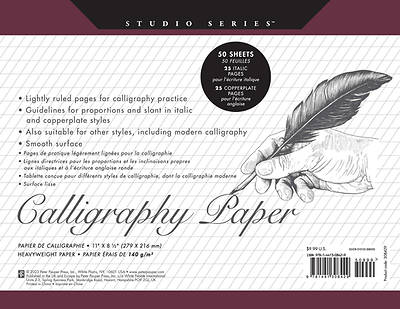 Picture of Studio Series Calligraphy Paper Pad (Set of 50 Sheets)