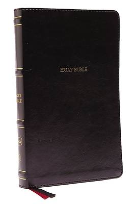 Picture of Nkjv, Thinline Bible, Leathersoft, Black, Red Letter Edition, Comfort Print