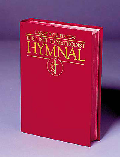 Picture of The United Methodist Hymnal Dark Red Large Type Edition