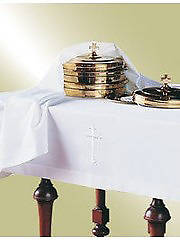 Picture of Lin-Look Plain Communion Elements Cover - 47"x90"