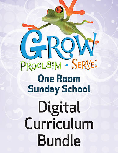 Picture of Grow Proclaim Serve Digital One Room Sunday School Kit Bundle 1 Winter