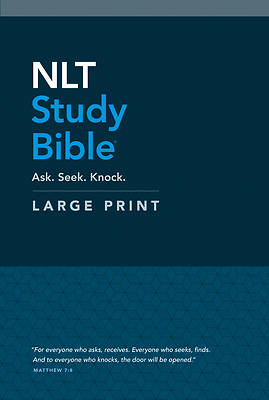 Picture of NLT Study Bible Large Print (Red Letter, Hardcover)