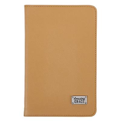 Picture of Leather Journal Amazing Grace Badge