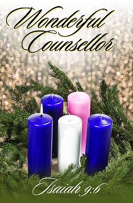 Picture of Wonderful Counsellor Bulletin (Pkg 100) Advent