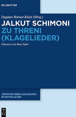Picture of Jalkut Schimoni Zu Threni (Klagelieder)