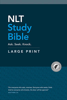 Picture of NLT Study Bible Large Print (Red Letter, Hardcover, Indexed)