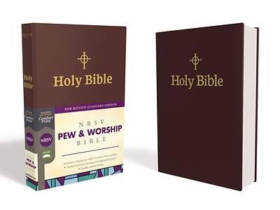Picture of NRSV Pew and Worship Bible, Hardcover, Burgundy, Comfort Print