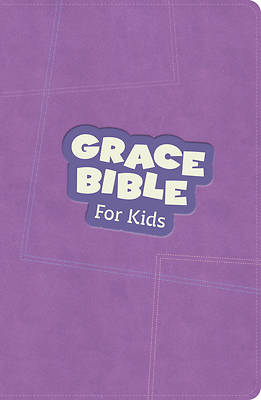 CSB Grace Bible for Kids, Purple Leathertouch (Dyslexia Friendly)