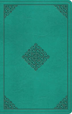 Picture of ESV Value Thinline Bible (Trutone, Teal, Ornament Design)