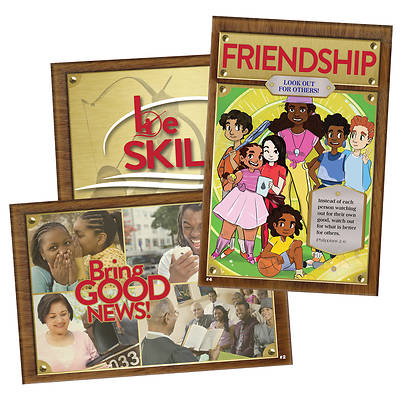 Picture of Vacation Bible School (VBS) 2020 Champions in Life Decorating/Publicity Poster Pak
