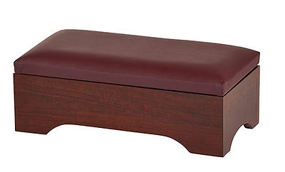 Picture of Personal Kneeler with Storage - Walnut Stain