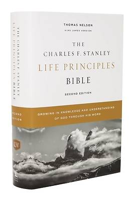 Picture of Kjv, Charles F. Stanley Life Principles Bible, 2nd Edition, Hardcover, Comfort Print