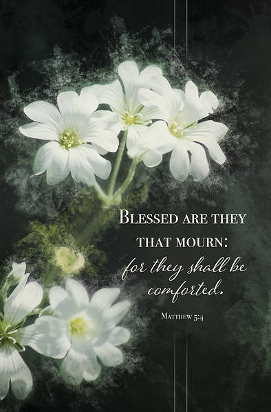 Funeral Blessed are They that Mourn Bulletin