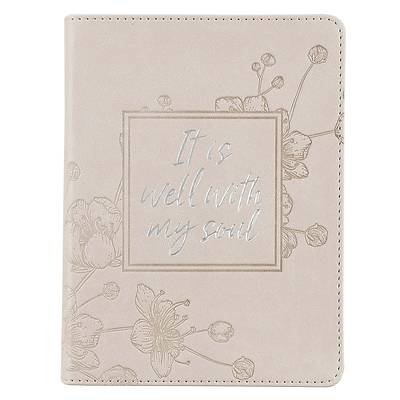 Picture of Journal Handy Luxleather It Is Well with My Soul