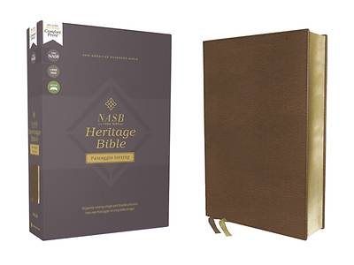 Picture of Nasb, Heritage Bible, Passaggio Setting, Leathersoft, Brown, 1995 Text, Comfort Print