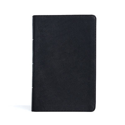 Picture of CSB Large Print Personal Size Reference Bible, Black Leathertouch