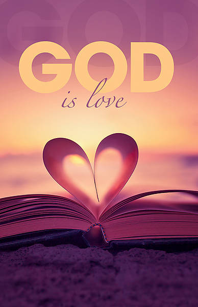 Picture of God is Love General Regular Size Bulletin