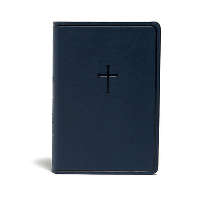Picture of KJV Everyday Study Bible, Navy Cross Leathertouch