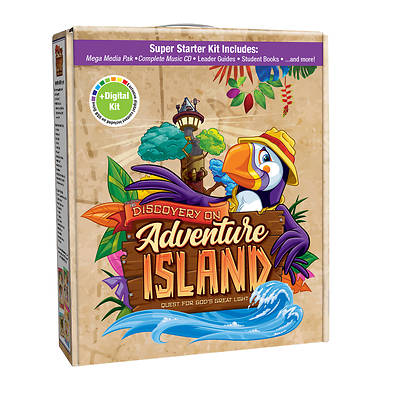 Picture of Vacation Bible School (VBS) 2021 Discovery on Adventure Island Super Starter Kit Plus Digital