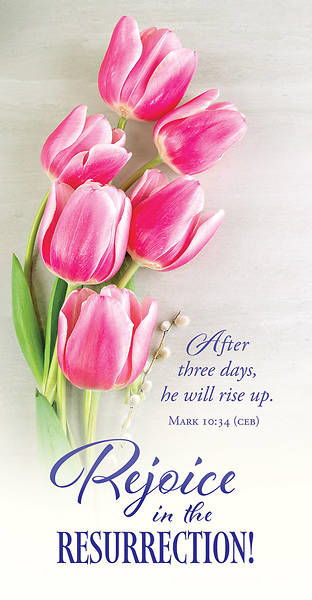 Easter Rejoice in the Resurrection! Banner 3' x 5' Vinyl