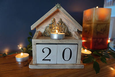 Picture of Perpetual Advent Block Calendar
