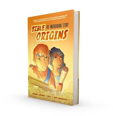 Picture of Bible Origins (New Testament + Graphic Novel Origin Stories), Hardcover, Orange
