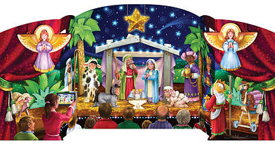 Picture of Greatest Story Free Standing Advent Calendar