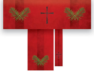 Picture of Passion Cross Economy 3-Piece Altar Set