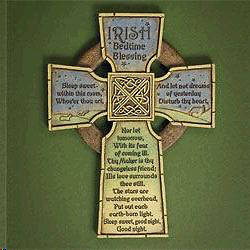 Picture of Irish Bedtime Blessing Cross