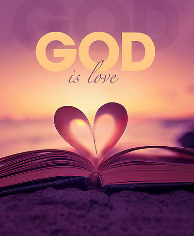 Picture of God is Love General Legal Size Bulletin