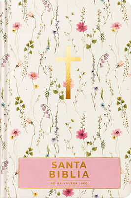 Santa Biblia Reina-Valera 1960 - Visual Con Mapas Mentales (Tapa Dura, Floral, Letra Roja)