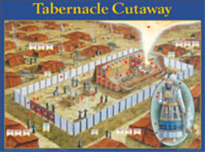 Picture of Tabernacle Cutaway Wall Chart - Laminated