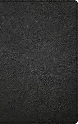 Picture of KJV Single-Column Personal Size Bible, Black Genuine Leather