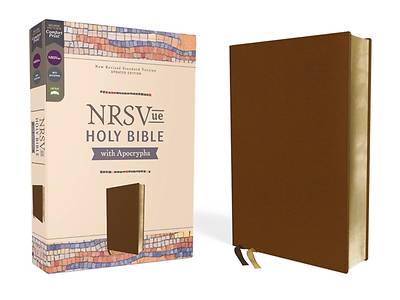 Picture of NRSVue, Holy Bible with Apocrypha, Leathersoft, Brown, Comfort Print