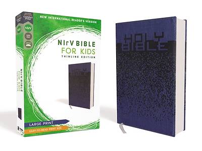 Picture of NIRV Bible for Kids, Large Print, Leathersoft, Blue, Comfort Print