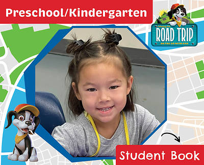 Picture of VBS 2025 Road Trip Preschool/Kindergarten Student Book (Pkg of 6)