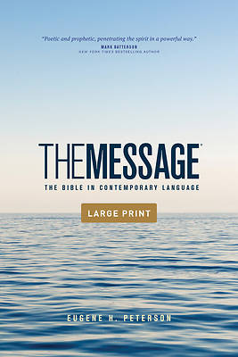 Picture of The Message Outreach Edition, Large Print (Softcover)