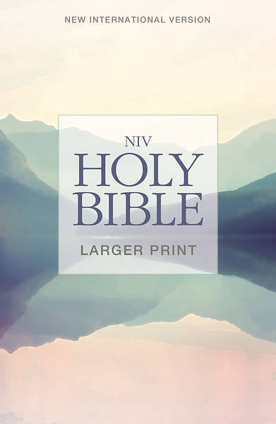 Picture of NIV Larger-Print Bible; Lakeside