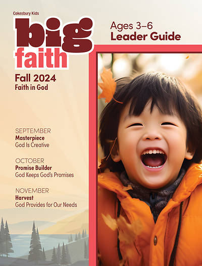 Picture of Cokesbury Kids Big Faith Fall 2024 Leader Guide Ages 3-6