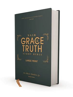 Picture of Nasb, the Grace and Truth Study Bible, Large Print, Hardcover, Red Letter, 1995 Text, Comfort Print