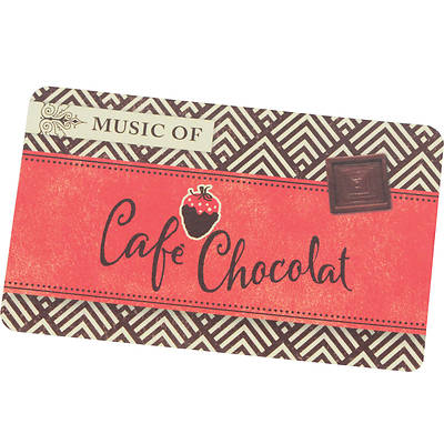 Picture of Music of Café Chocolat Digital Music Card