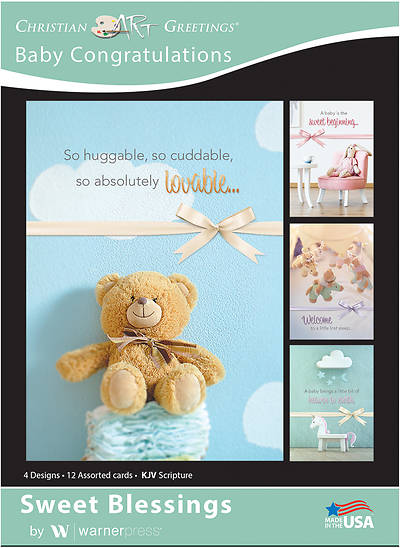 Picture of Sweet Blessings Baby Congratulations Boxed Cards