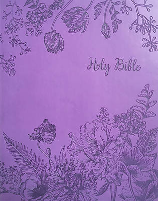 Picture of KJV Sword Study Bible Giant Print Designer Purple Ultrasoft Indexed