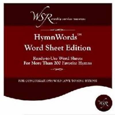 Picture of Hymnwords Word Sheet Edition