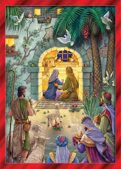 Picture of Peaceful Nativity Christmas Cards