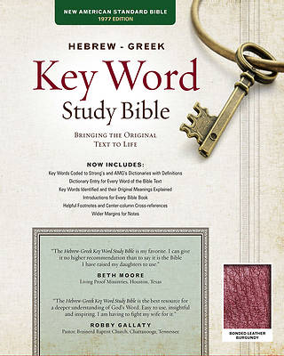 Picture of Hebrew-Greek Key Word Study Bible-NASB